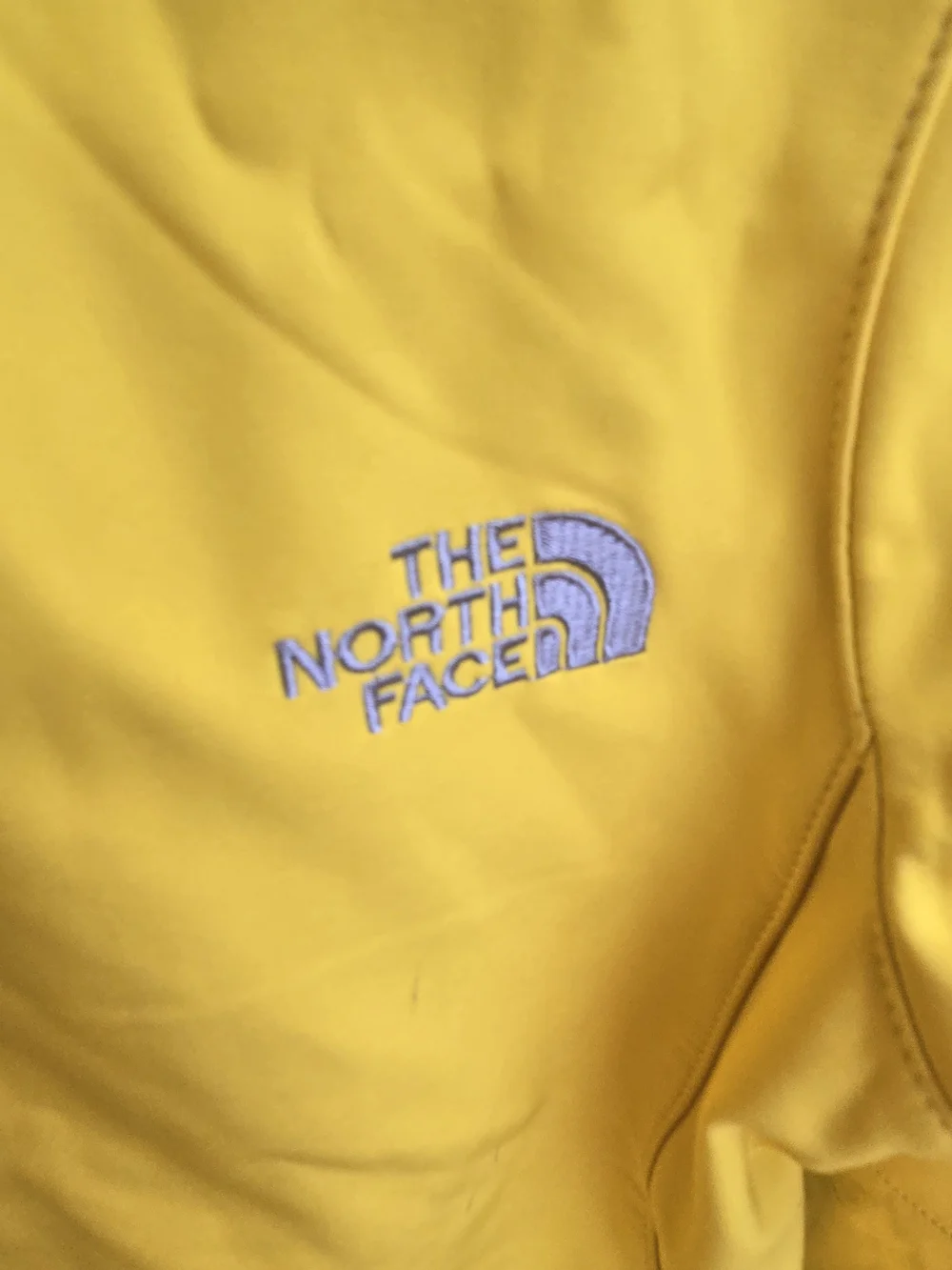 The North Face Women's Yellow Softshell Jacket Flashlight Series